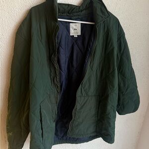 Free Assembly green puffer jacket Size XL